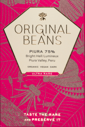 Original Beans 75% Piura Porcelana Tafelschokolade