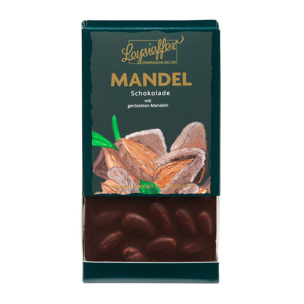 Leysieffer Halbherbe Schokolade mit gerösteten Mandeln